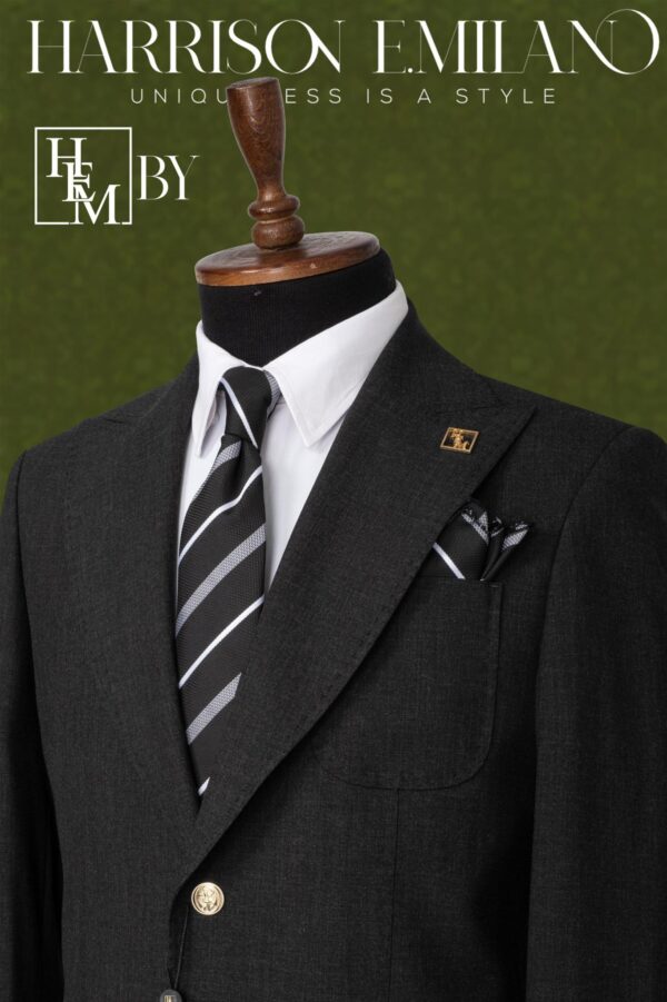 Black Regent 2 Piece Suit - Image 2