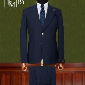 Midnight Navy Elegance Men's Suit